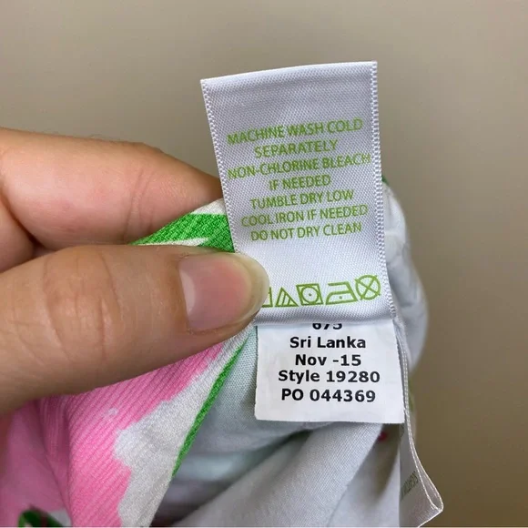 LILLY PULITZER Callahan Pineapple Print Shorts 5” Pink Pout Flamenco Green Sz 6 - Picture 13 of 13
